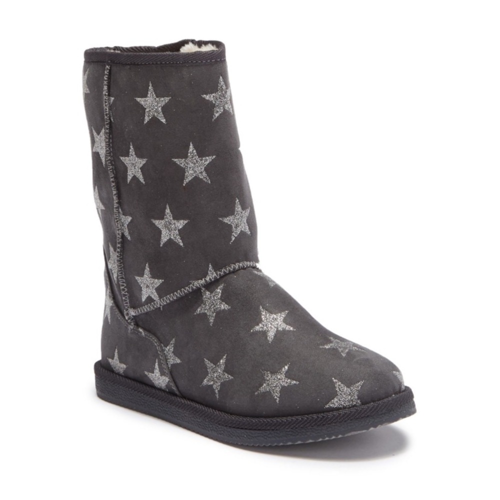 Harper Canyon Elsie Grey Metallic Stars Boot